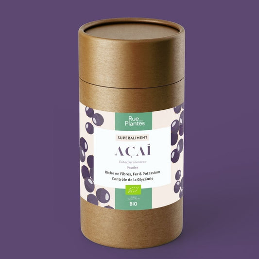 Achat Açai poudre bio - Wonder-plantes - Rue Des Plantes