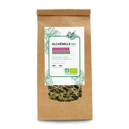 Alchémille vulgaire bio parties aériennes Tisane - Rue Des Plantes