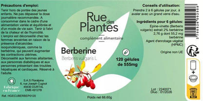 Berbérine - Rue Des Plantes