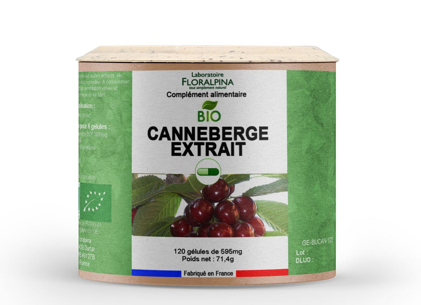 Achat Canneberge extrait bio - Rue Des Plantes