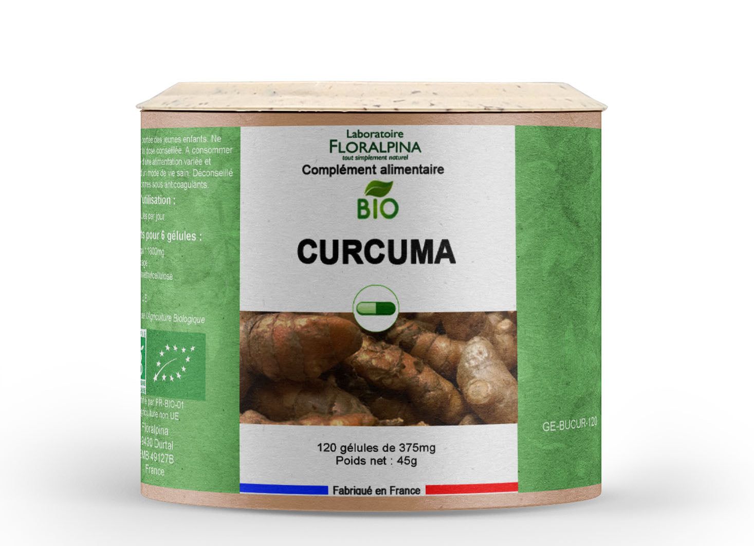 Curcuma bio - Rue Des Plantes