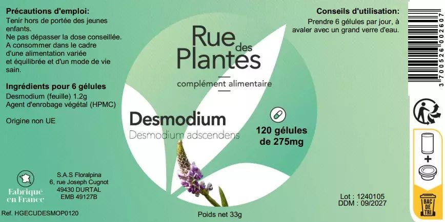 Achat Desmodium - Rue Des Plantes