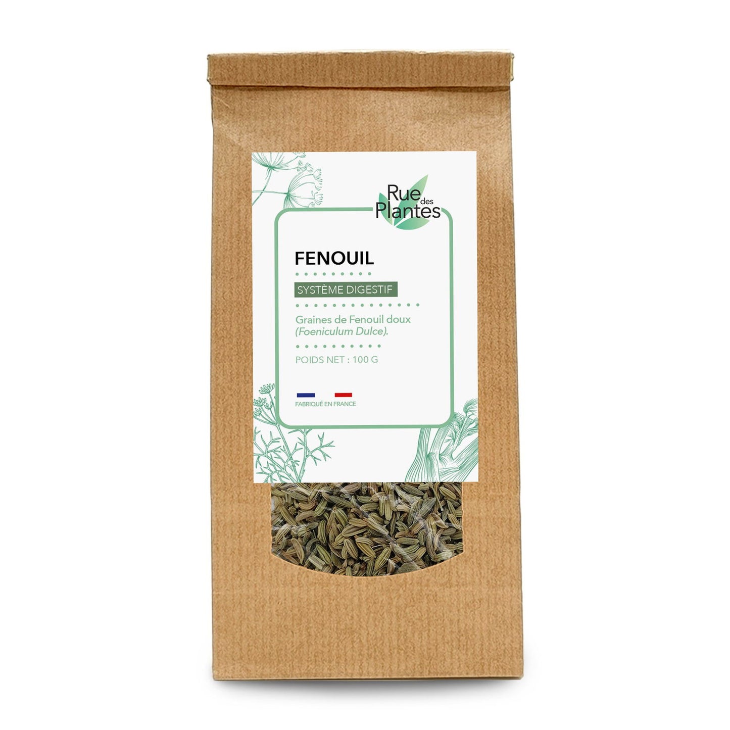 Achat Fenouil semence Tisane - Rue Des Plantes