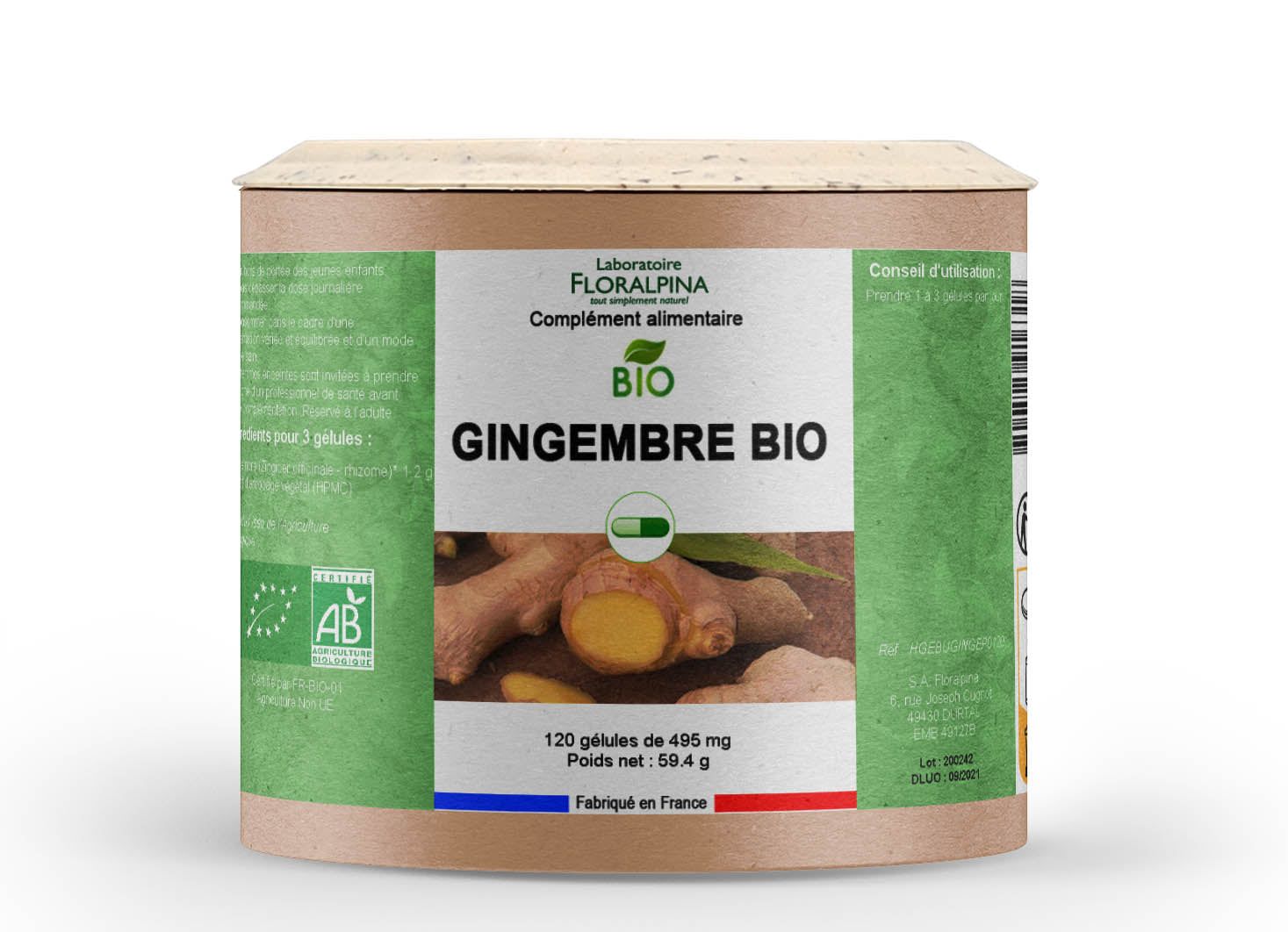 Gingembre bio - Rue Des Plantes