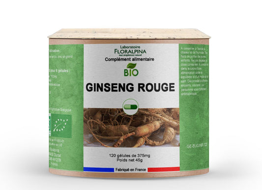 Achat Ginseng rouge bio - Rue Des Plantes