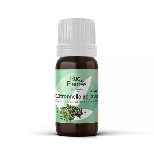 Achat Huile essentielle de citronnelle de java bio - Rue Des Plantes