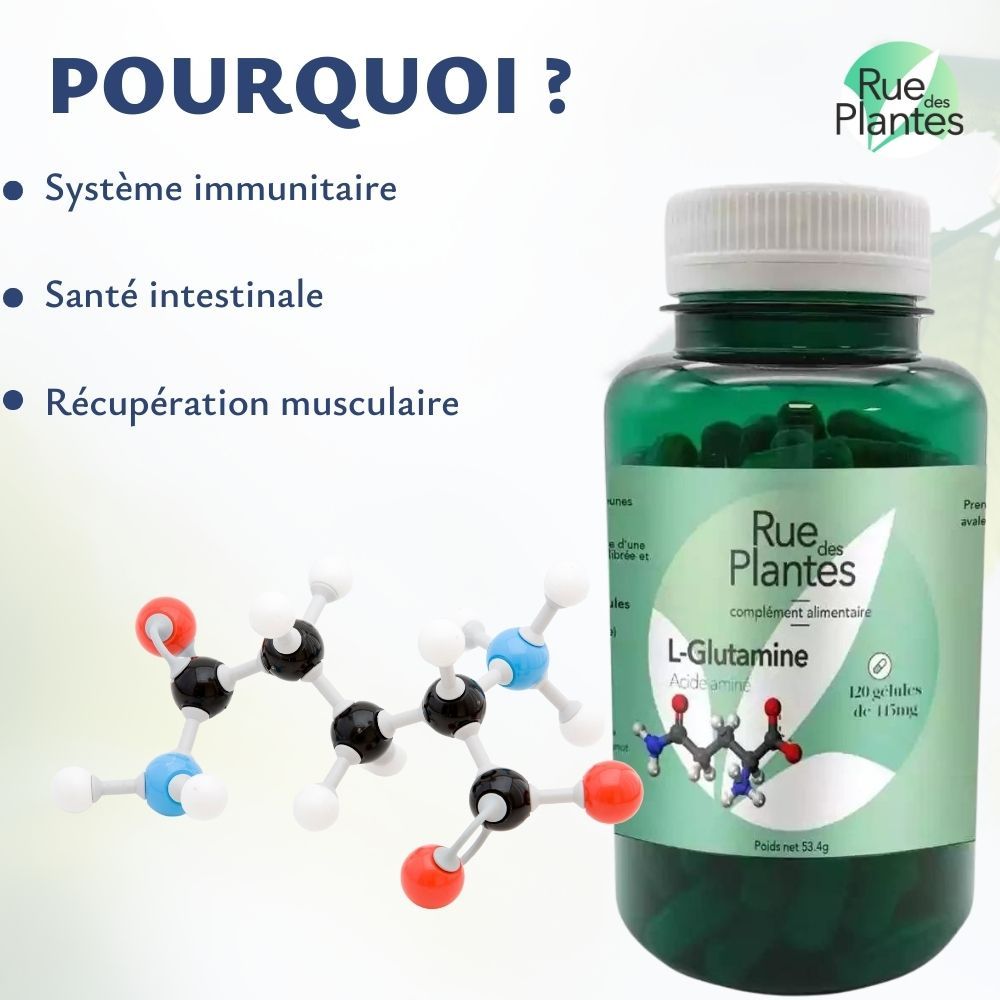 Achat L-Glutamine - Rue Des Plantes