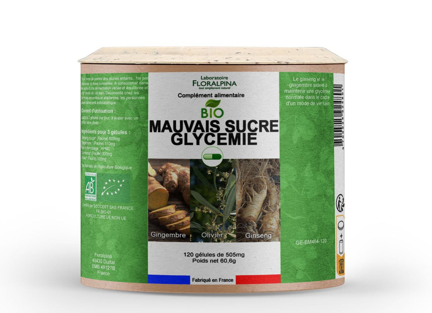 Achat Mauvais sucre glycémie bio - Rue Des Plantes