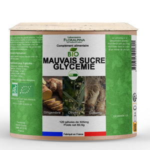 Mauvais sucre glycémie bio