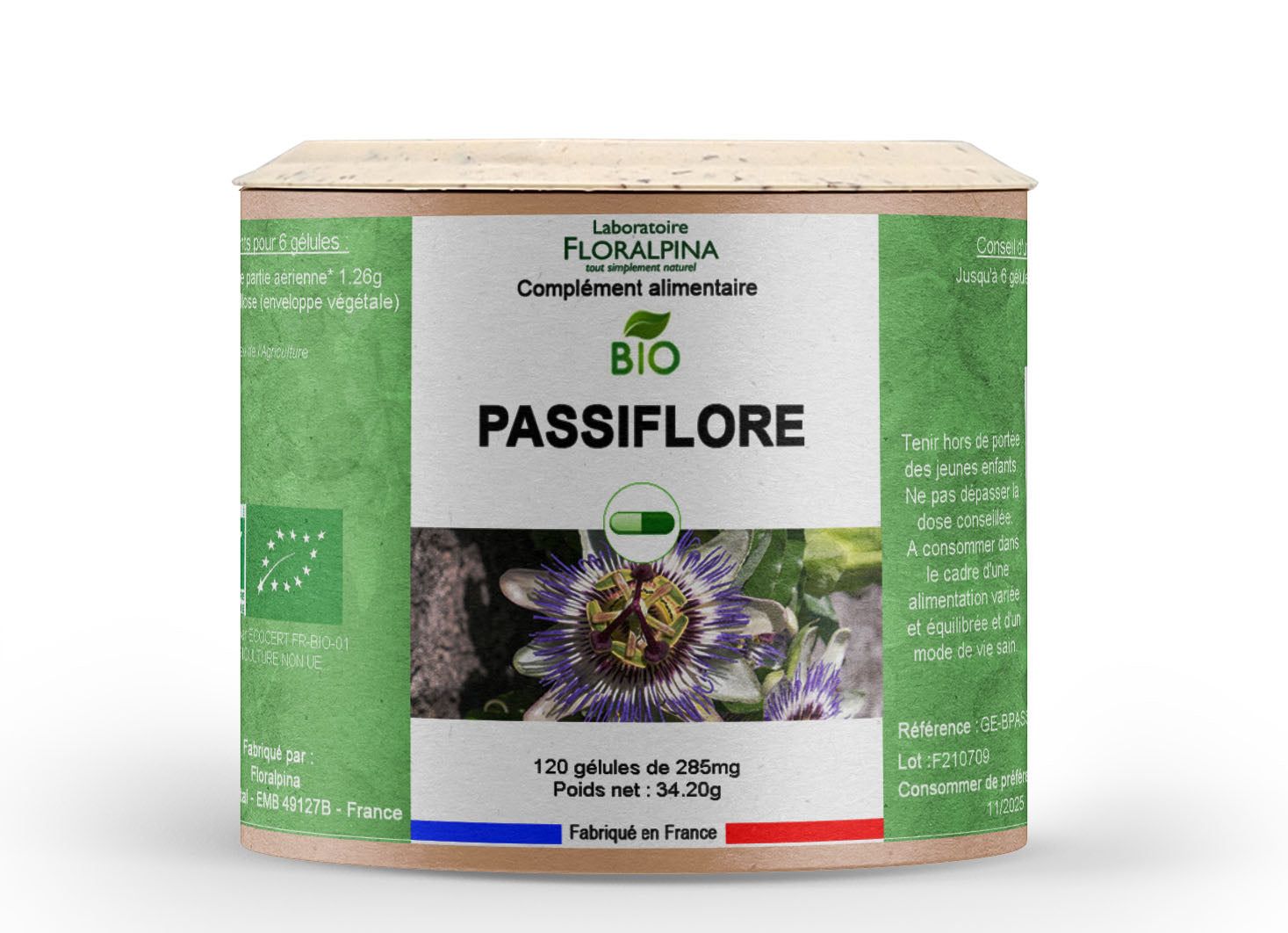 Passiflore bio - Rue Des Plantes