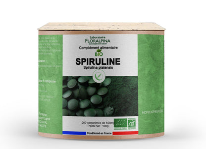 Spiruline 500mg - Rue Des Plantes