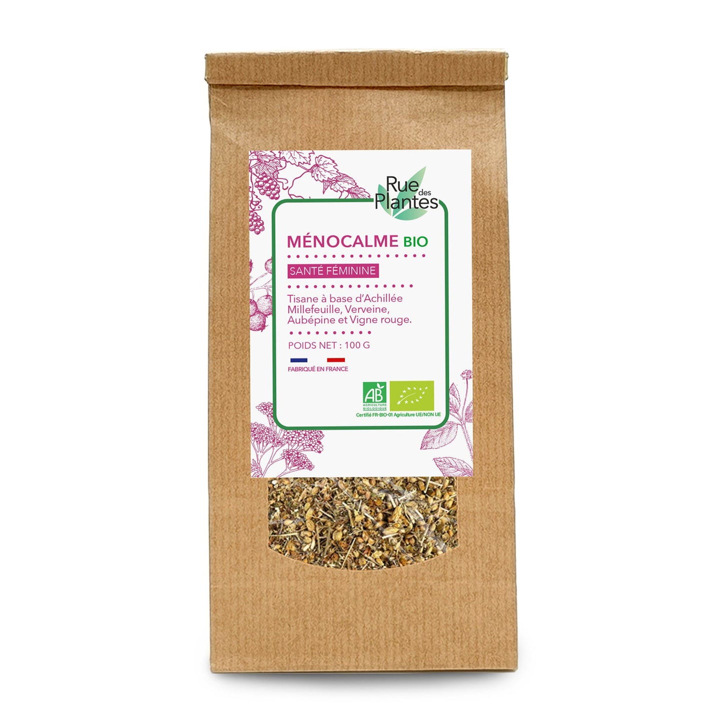 Achat Tisane Ménocalme bio - Rue Des Plantes