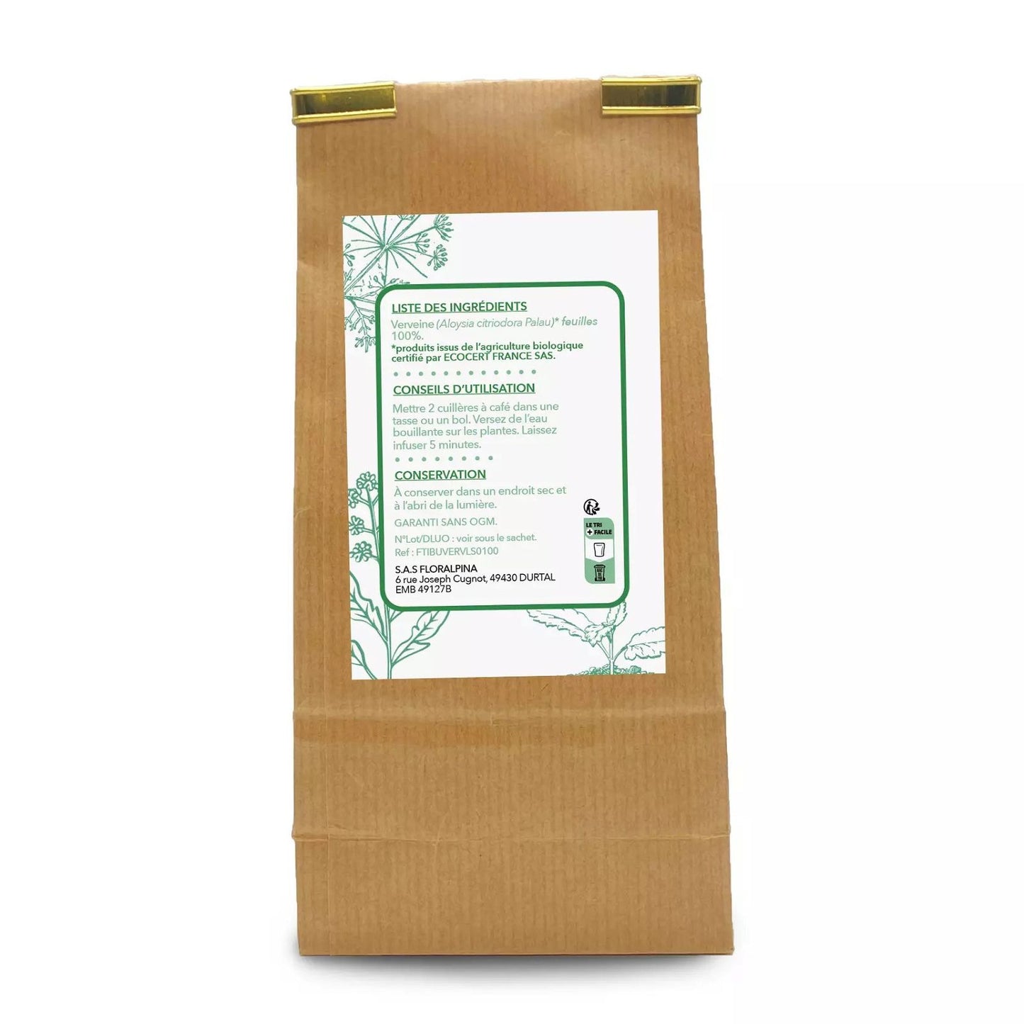 Achat Verveine odorante BIO Tisane - Rue Des Plantes